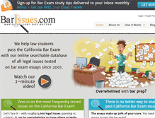 Tablet Screenshot of barissues.com